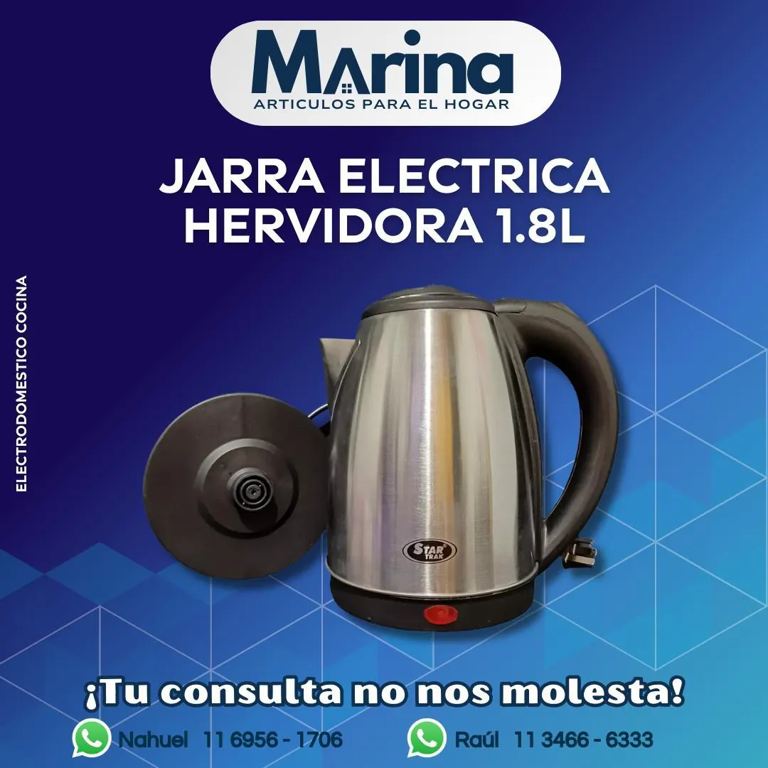 Jarra Electrica Hervidora 1.8 L